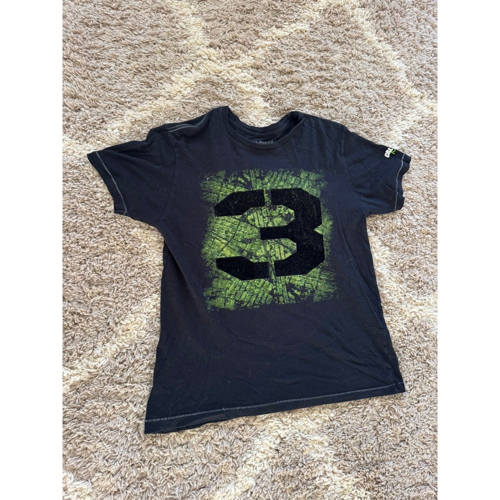 Call of Duty MW3 Modern Warfare 3 T-Shirt Mens Large Black 2011 Promo Gaming Tee